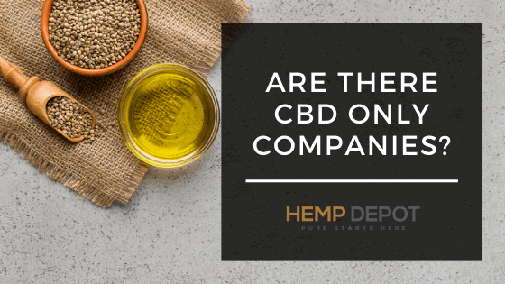 Are There CBD Only Companies?