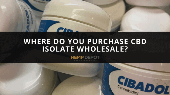 CBD Isolate Wholesale