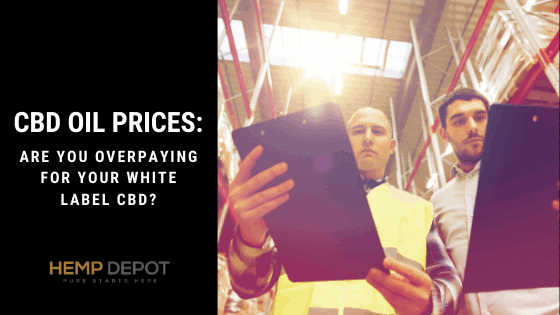 cbd oil white label prices