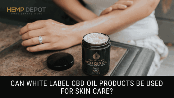 white label cbd oil skincare
