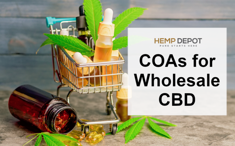 COAs for Wholesale CBD
