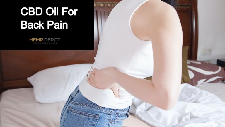 cbd oil dosage for back pain relief